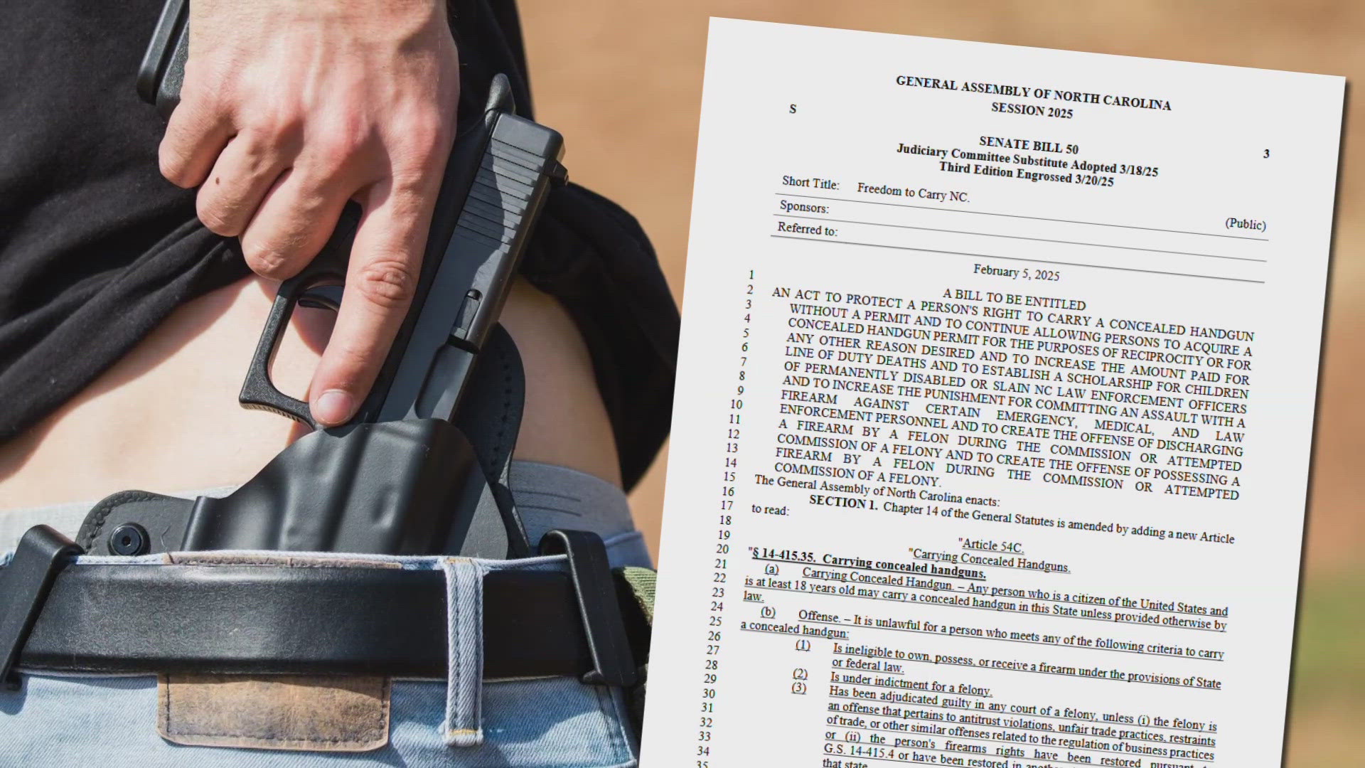 The bill passed a key House committee on Tuesday afternoon.