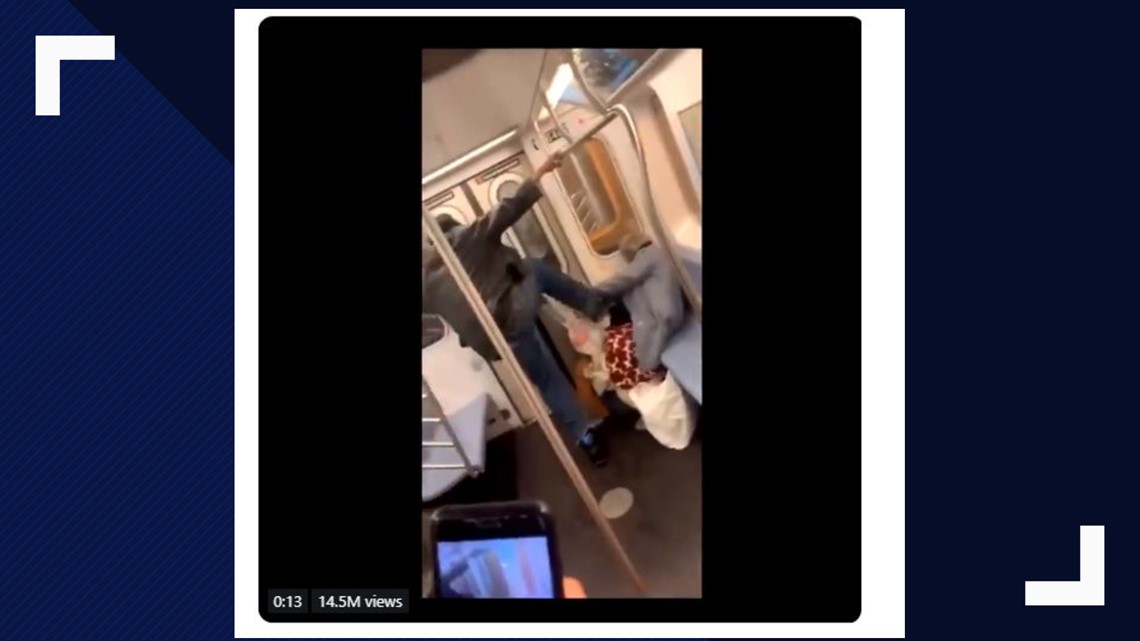 Man Arrested in Vicious Attack of Elderly Woman On Subway Train in NY ...