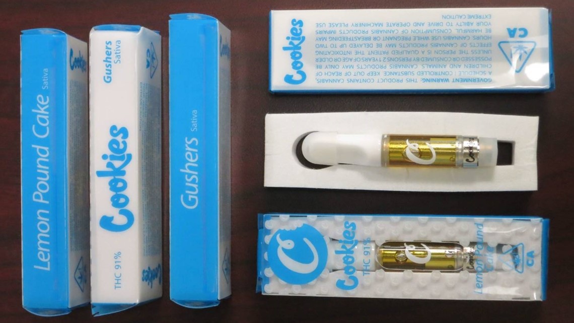 91 THC oil vape illegal cartridges delivery intercepted in NC