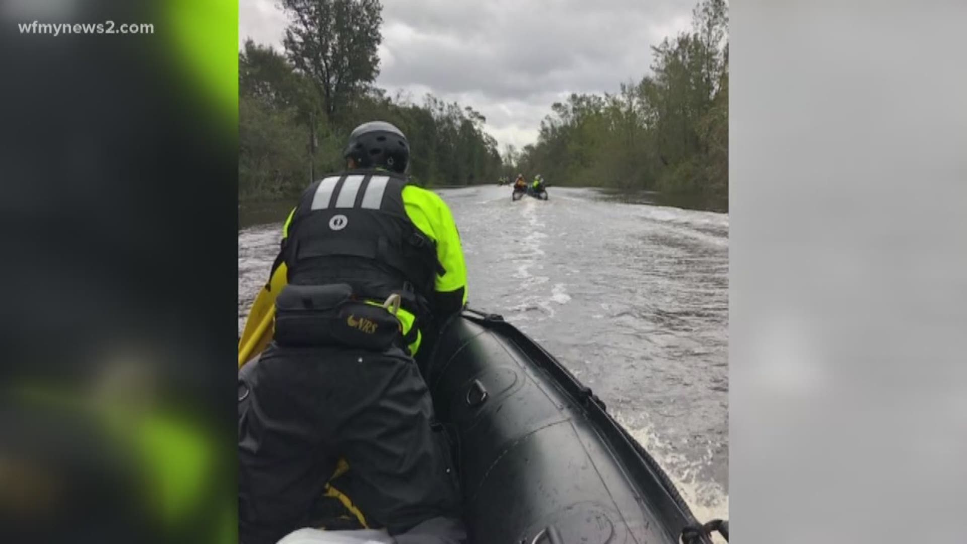 Greensboro Swift Water Team Risks Lives In Florence Aftermath