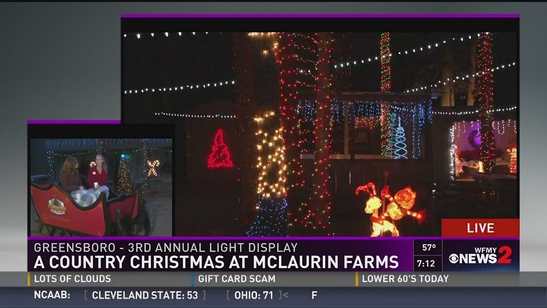 Country Christmas Light Display At McLaurin Farms Glows With Holiday