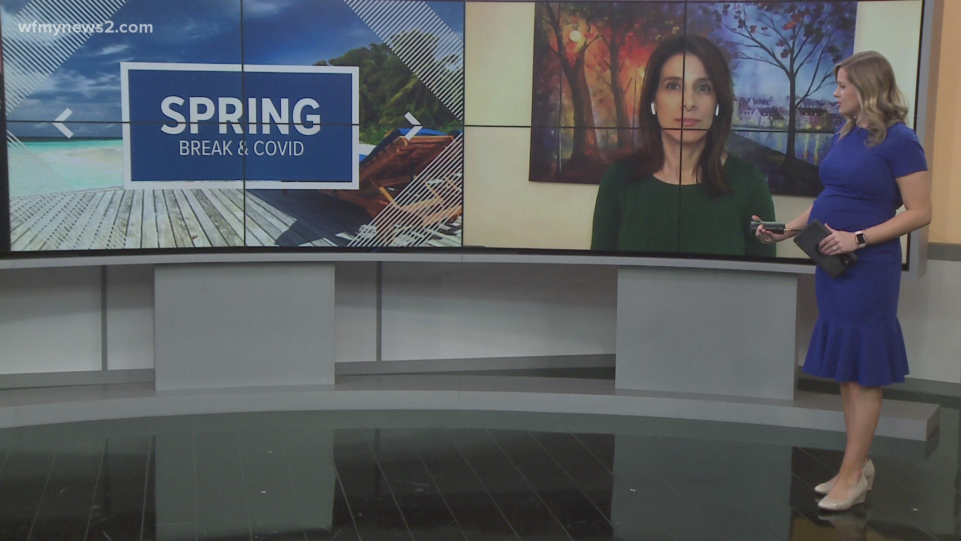 College students are hitting the road for spring break. Blanca Cobb shares how parents can encourage them to stay safe while vacationing.