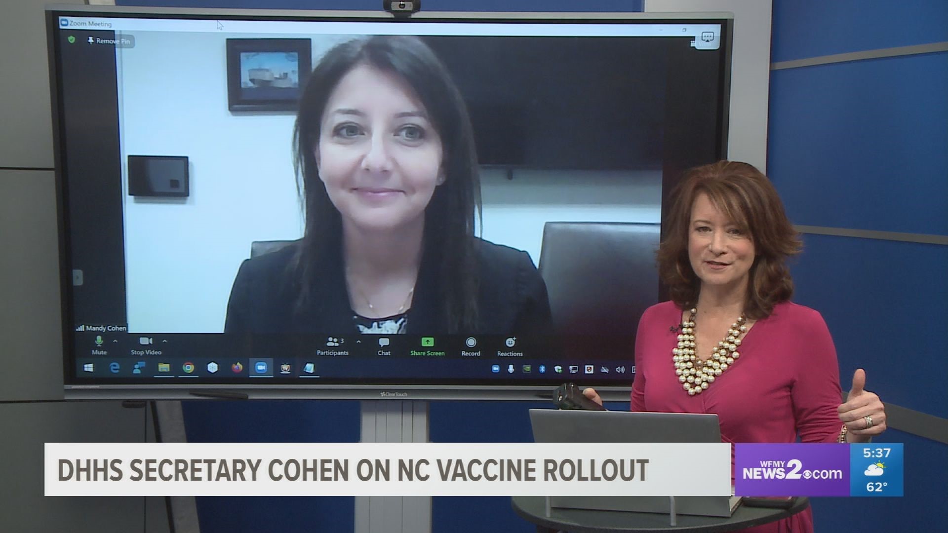 NC Department of Health and Human Services Secretary Dr. Mandy Cohen joins Tanya Rivera to talk about the process and to answer viewer questions.