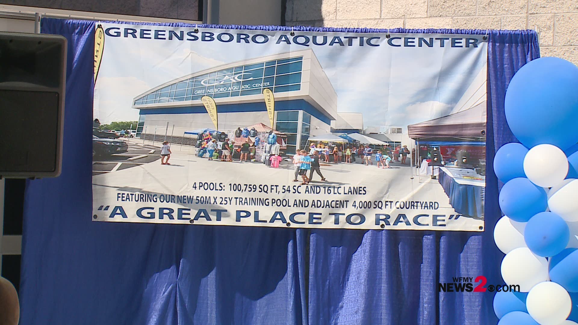 The Greensboro Aquatic Center is now the largest indoor swim facility in the nation with the addition of a fourth pool.