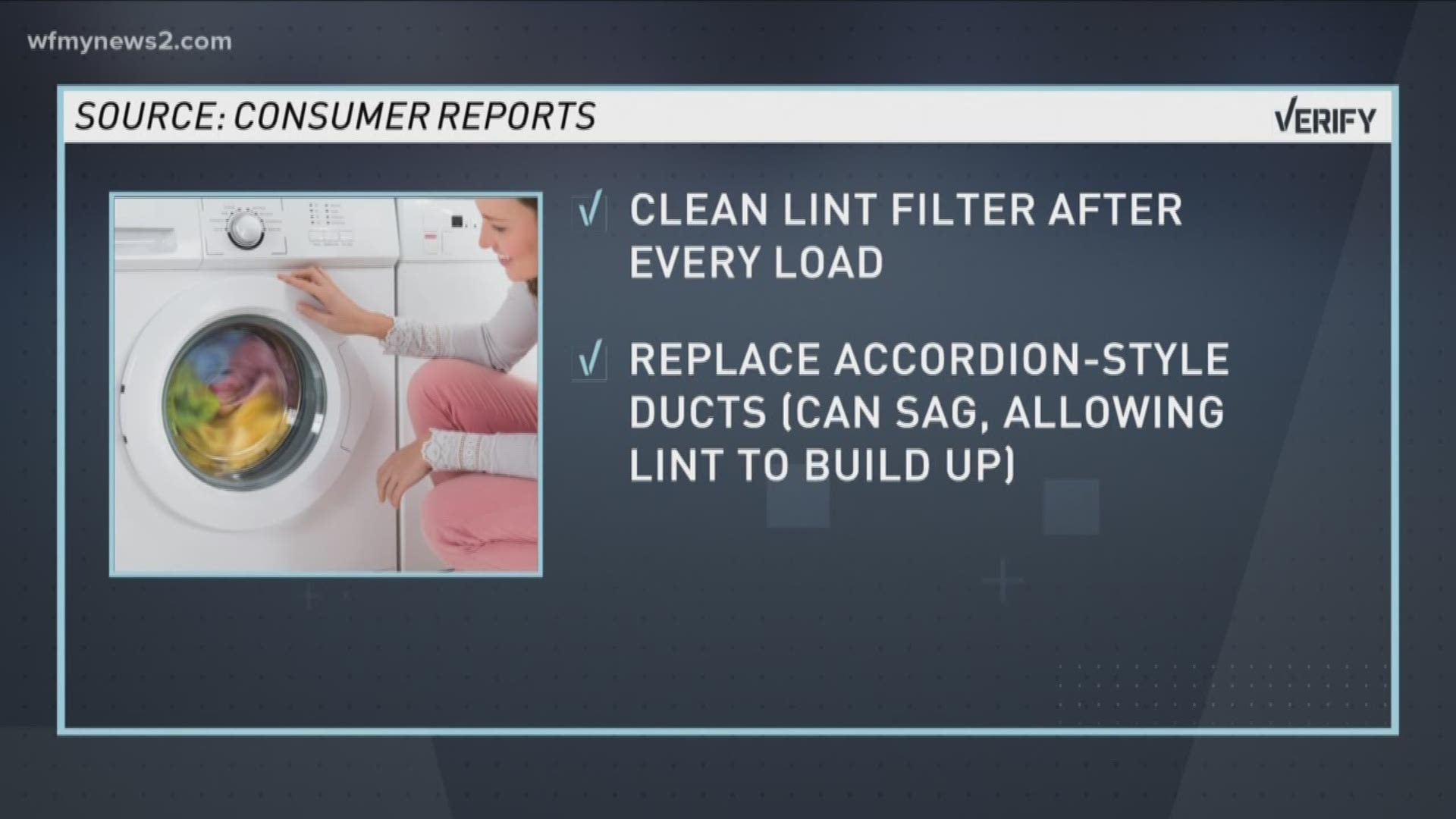 VERIFY: Cleaning Your Dryer