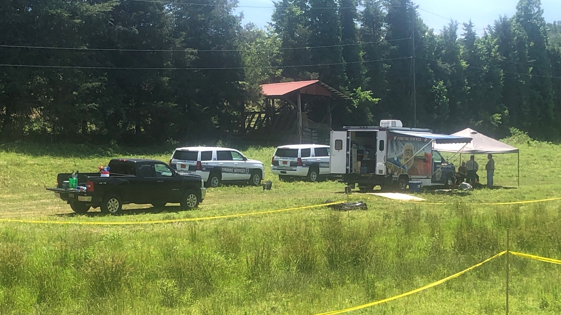 Sheriff’s investigators return to a site in Kernersville where they’re looking for possible evidence of a crime.