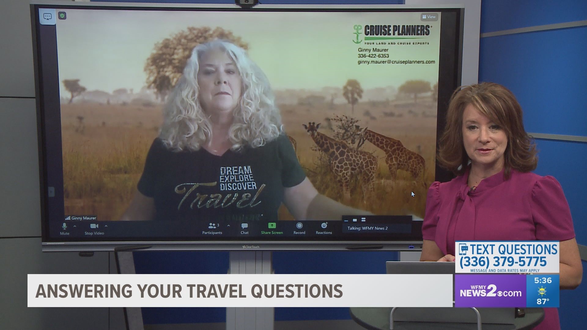Ginny Maurer with Cruise Planners talks the new travel trends impacting the industry during the pandemic.