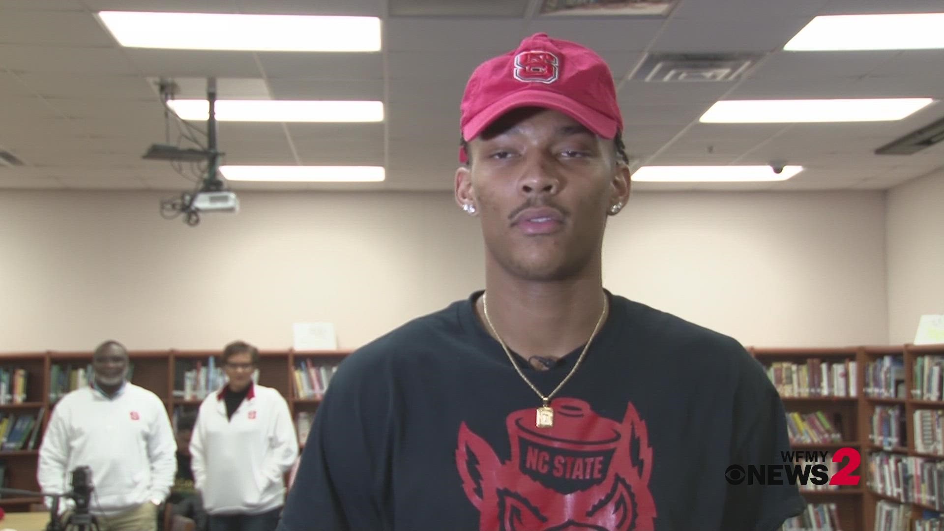 Terrell Timmons is heading to NC State and Ishmel Atkins will play for Elon.
