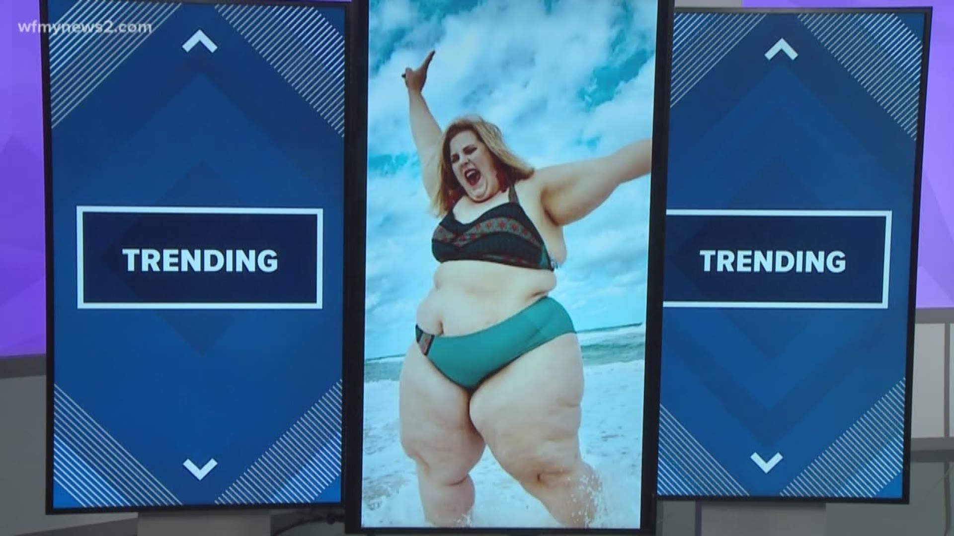 The company posted a picture of a plus size model wearing  a bikini with the slogan "Go out there and slay the day".  
Some people support it. Some don't. Blanca Cobb weighs in on why.