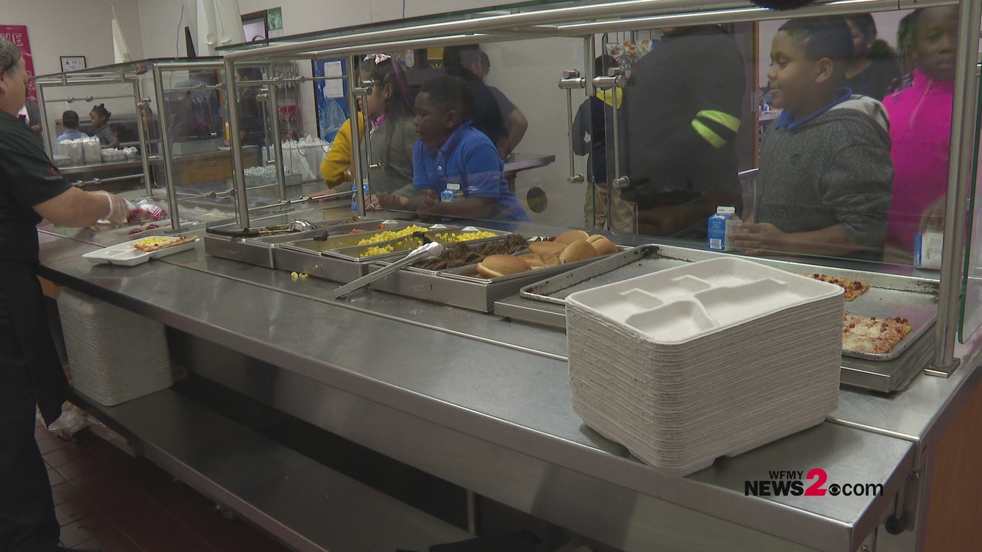 This fall, the school system says it's switching over to reusable trays. We got a look at the new lunch trays at Forest Park Elementary School.