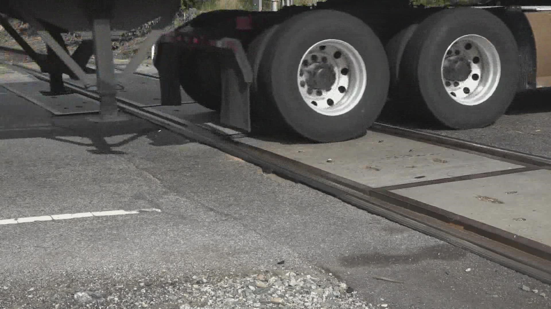One Guilford Co. man had enough of driving over the uneven railroad crossing at Sandy Ridge Road, so he called 2 Wants to Know.