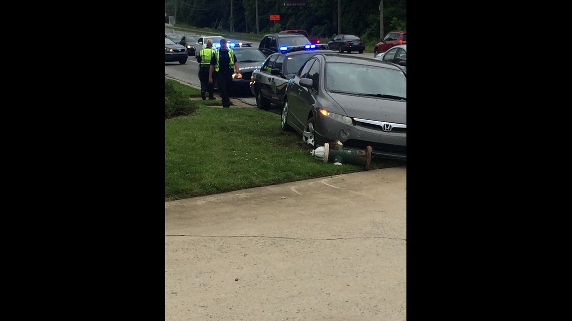 Suspected Drunk Driver Crashes Into Fire Hydrant In Greensboro ...