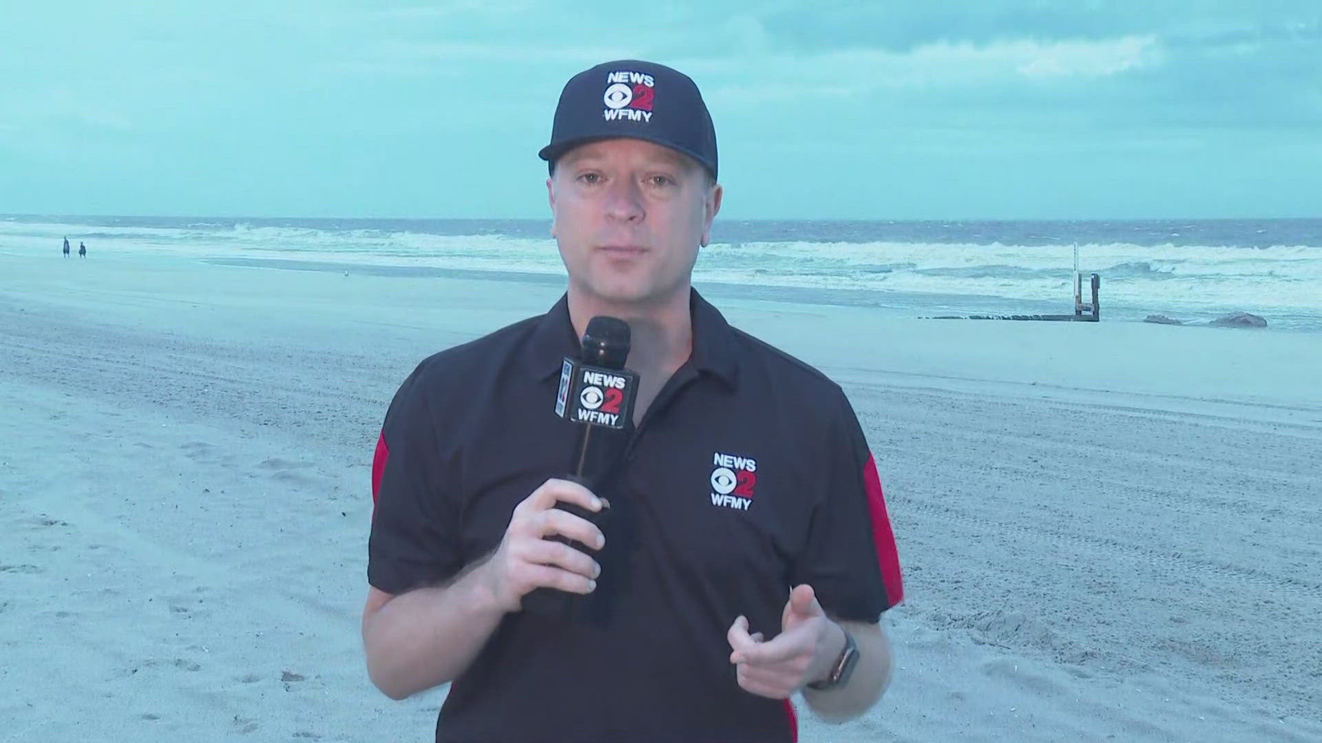 WFMY News 2's Chad Silber is in North Myrtle Beach, where Tropical Storm Debby's strong winds are creating rough surf.