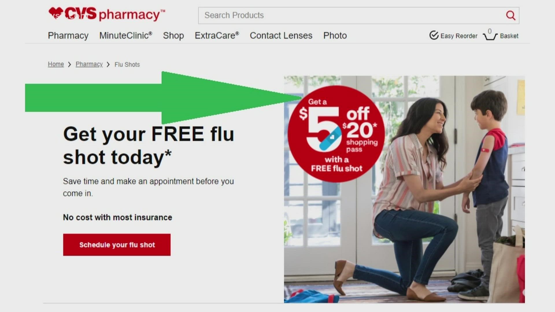 Get your flu shot and you're eligible for certain freebies at your favorite stores.