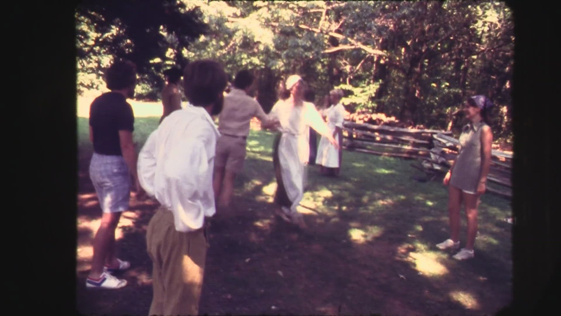 Guilford Courthouse National Park was the scene of some old-fashioned country dancing.