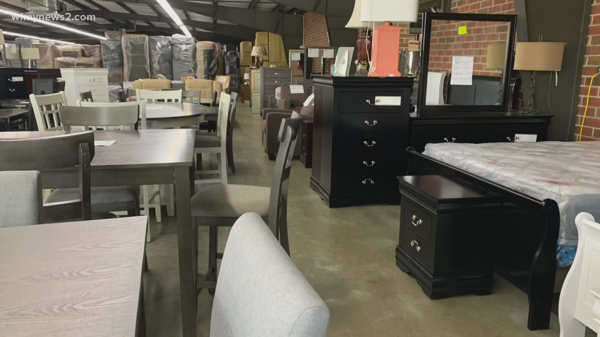 Dwayne Jackson is sure glad he kept the receipt for his purchase. After waiting several months to pick his furniture up the store lost the paperwork.