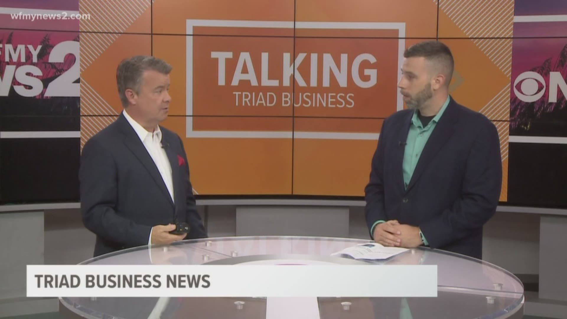 The Triad Business Journal stops by to talk about the movers and shakers in the business world.