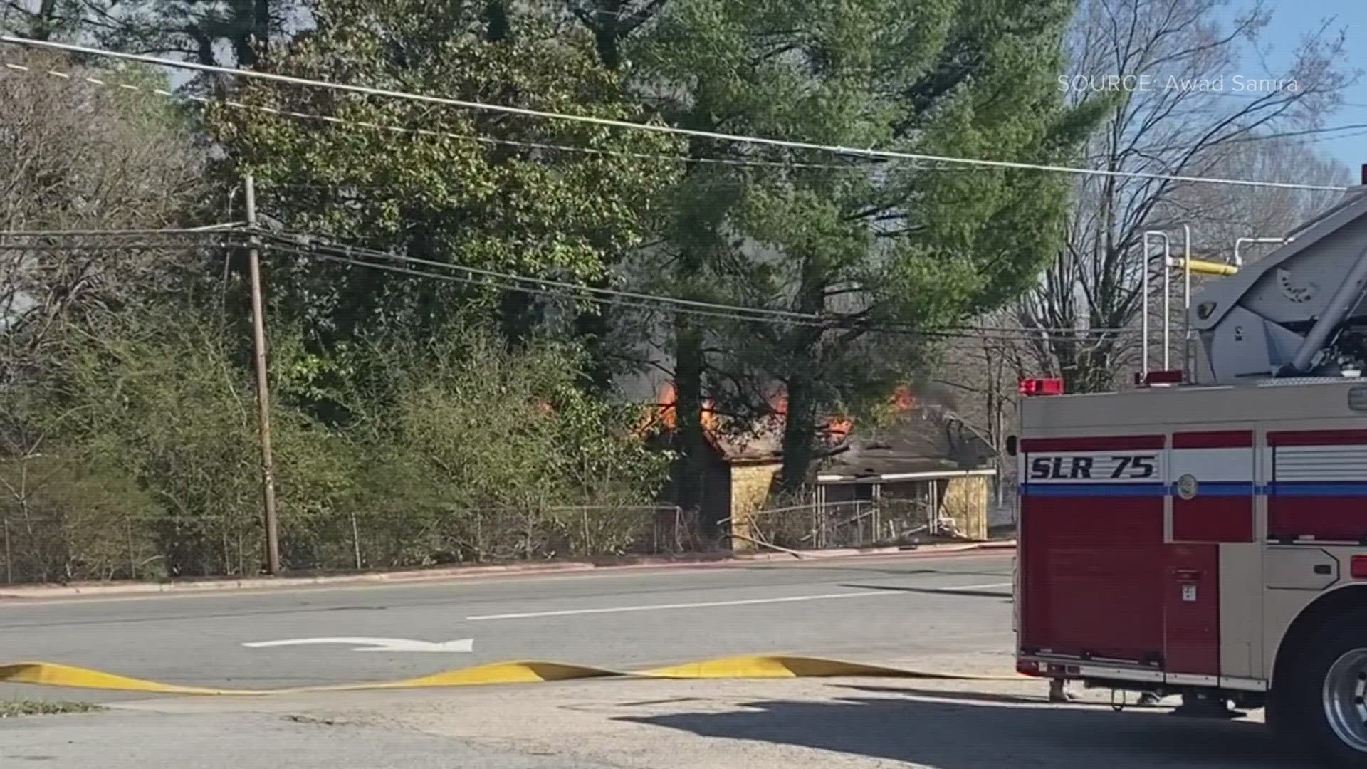 Low humidity and high winds helped fuel multiple fires that damaged buildings in Eden.