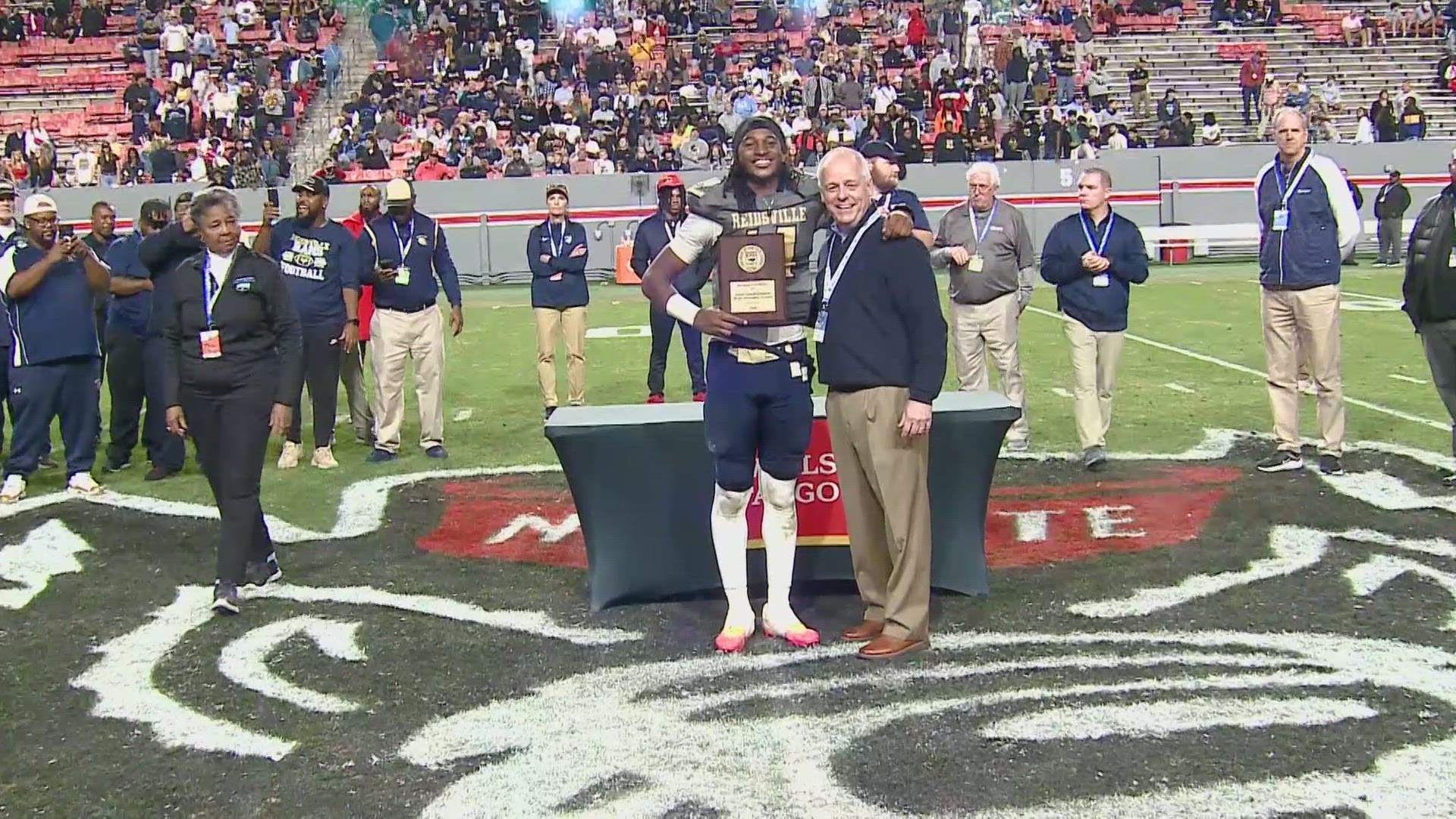 The Reidsville Rams and Mount Airy Bears are high school football state Champions, again!