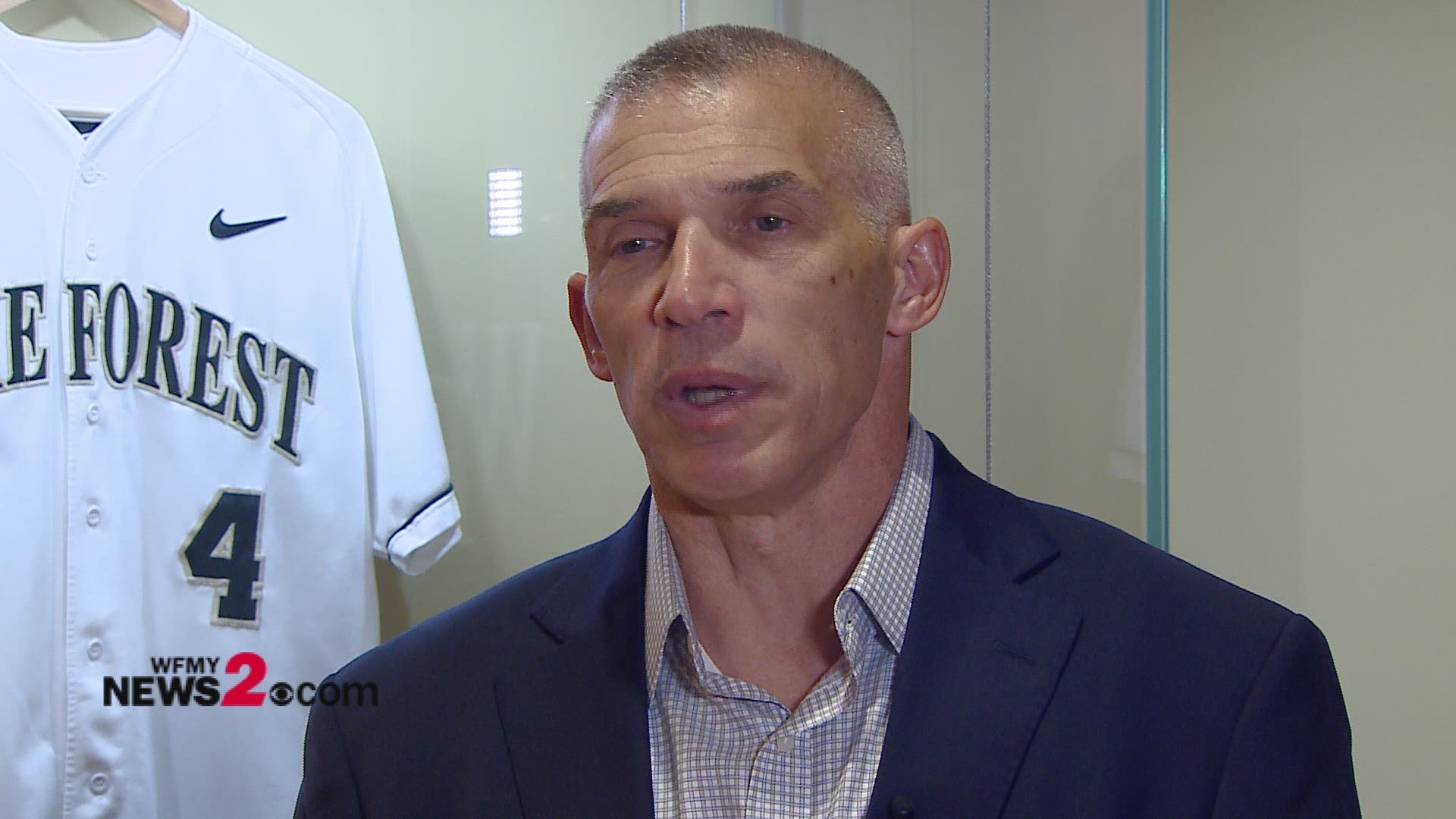 Girardi was in Winston-Salem speaking at Wake Forest Baseball's First Pitch Dinner