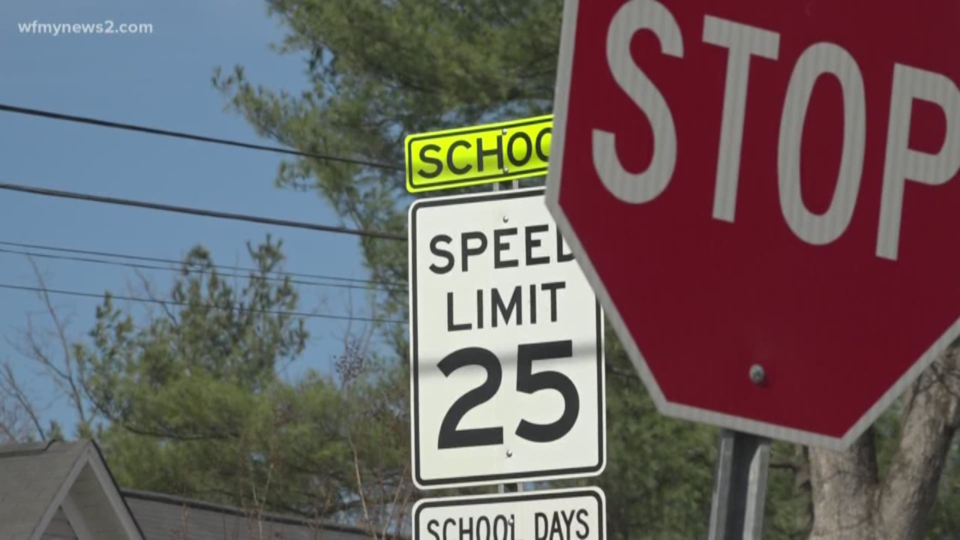 When a school bus stops and deploys a stop arm, the law says you must stop. But one Winston-Salem mother saw a driver go around the bus anyways.