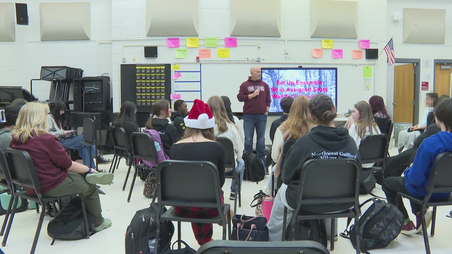 Northwest High School's band is making final preparations for their trip to the Vatican City to play in front of the Pope. 