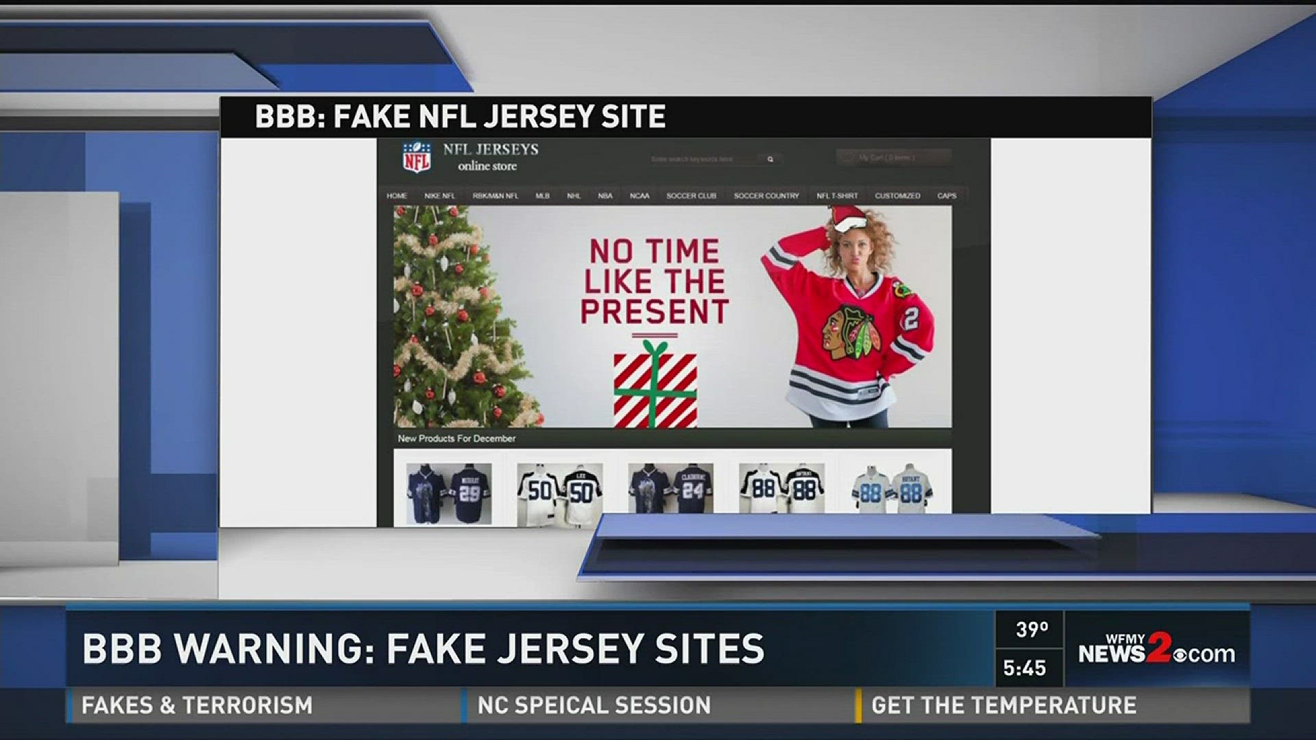 BBB Warning: Don't Order A Fake NFL Jersey!