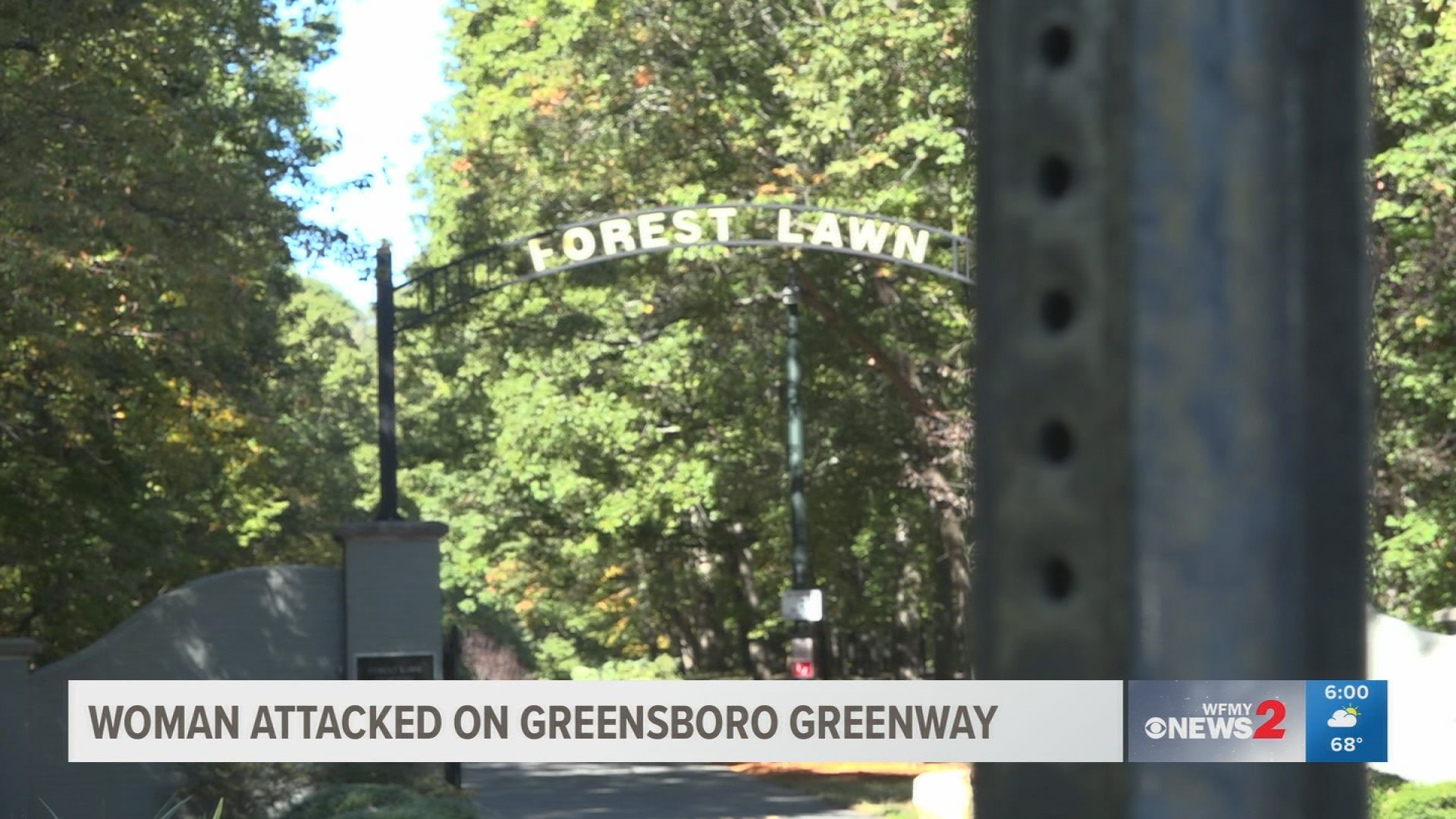 The victim says she was walking on the Greenway when a man snuck behind her and assaulted her.
