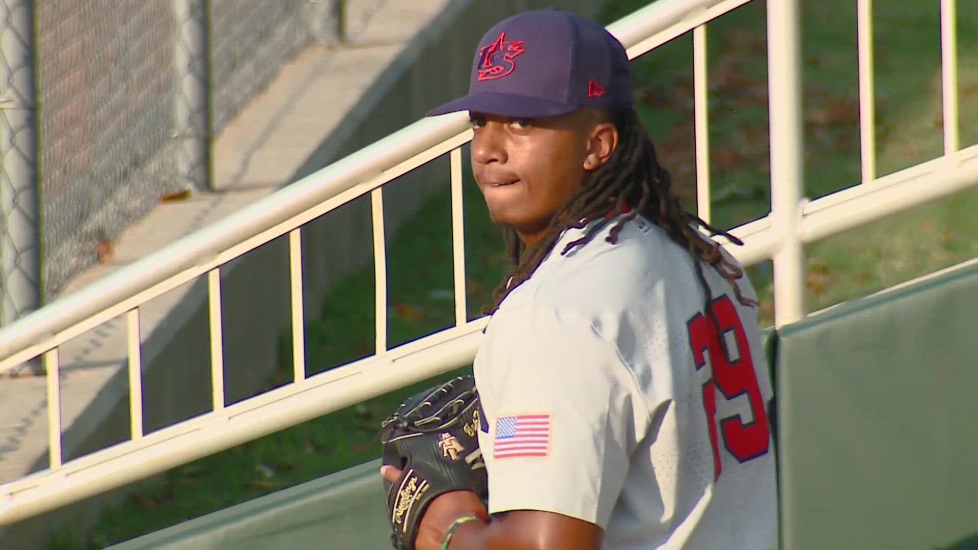 Xavier Meachem was selected by the Miami Marlins in the 10th round with the 293rd overall pick.