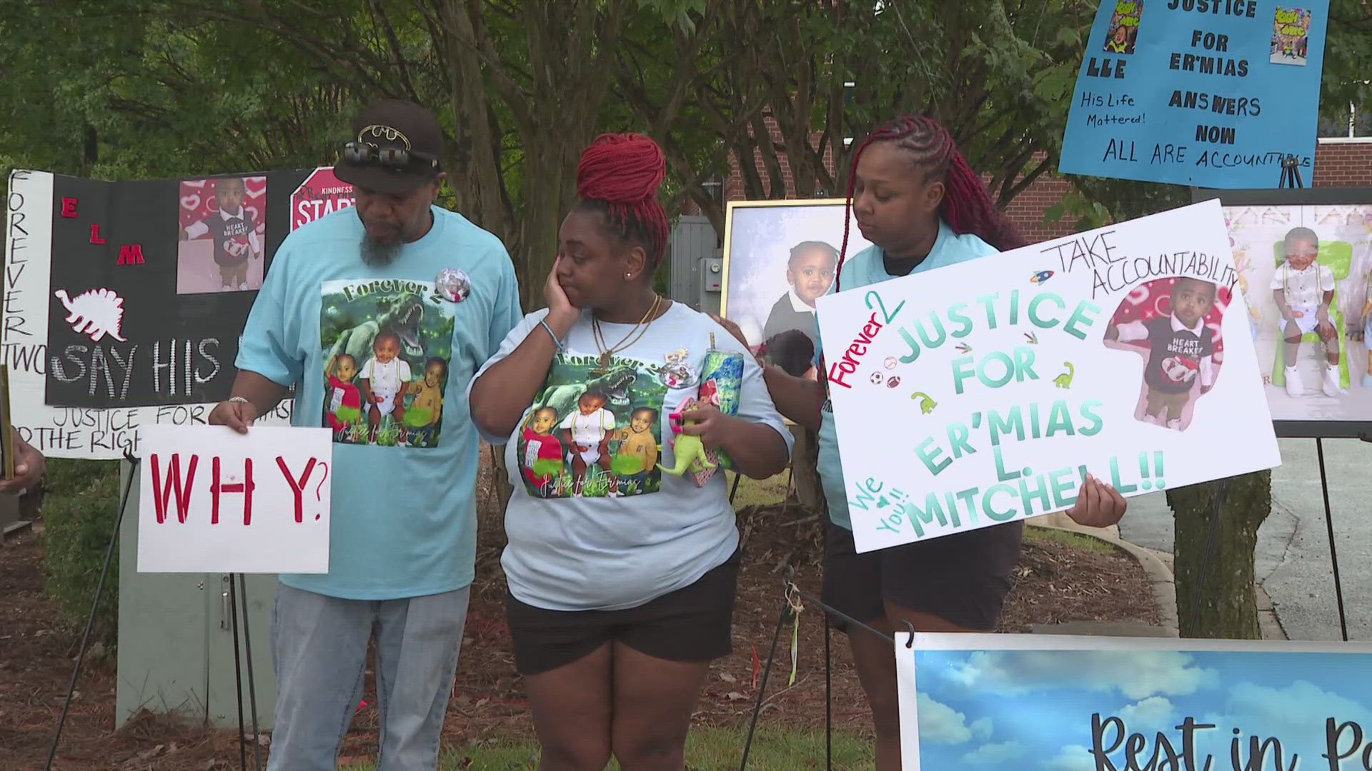 Loved ones demand accountability after child's death at Greensboro ...
