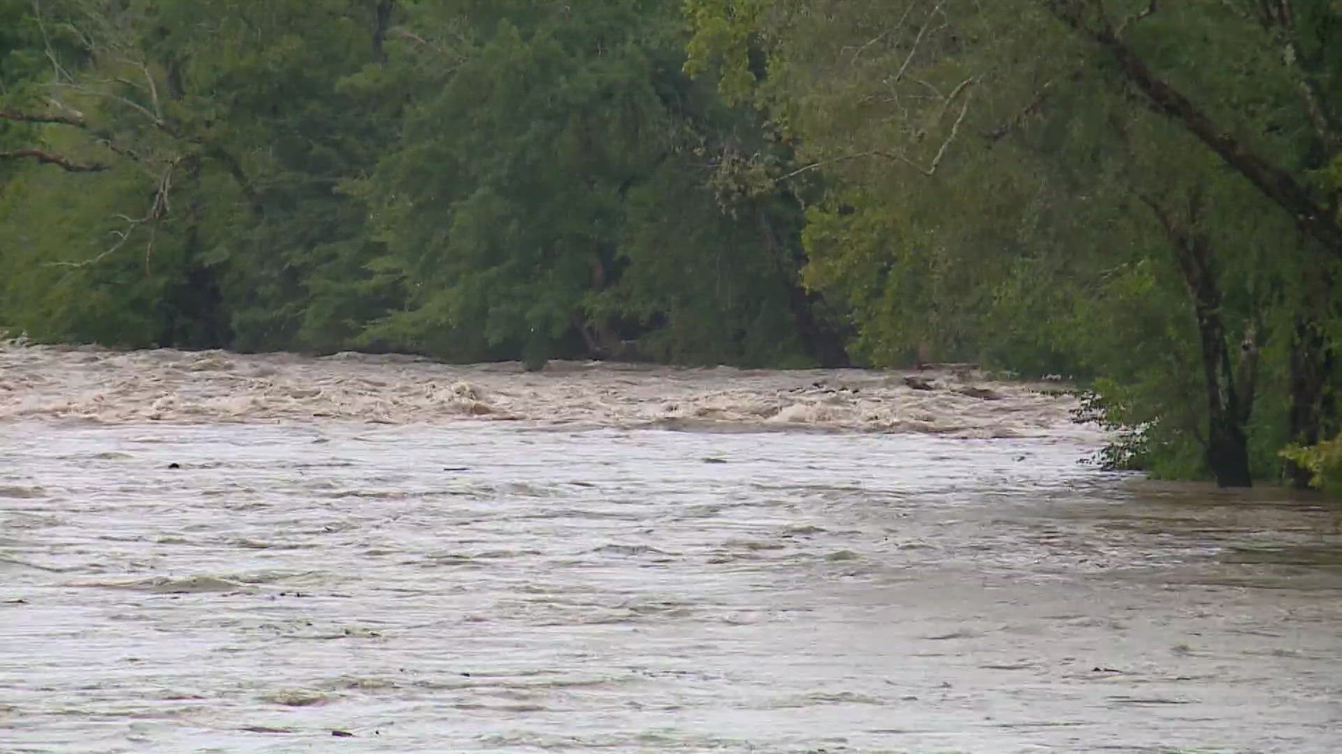 A local man said the flooding was the worst he'd ever seen.