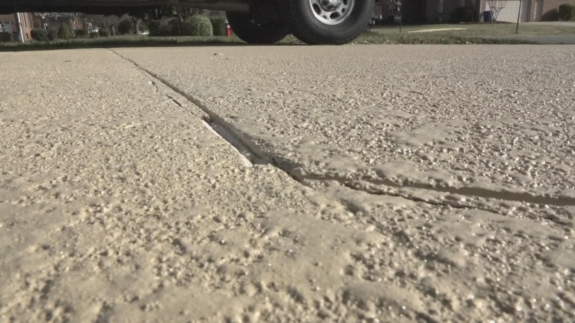 Two women had issues with a contractor after he paved their driveways.