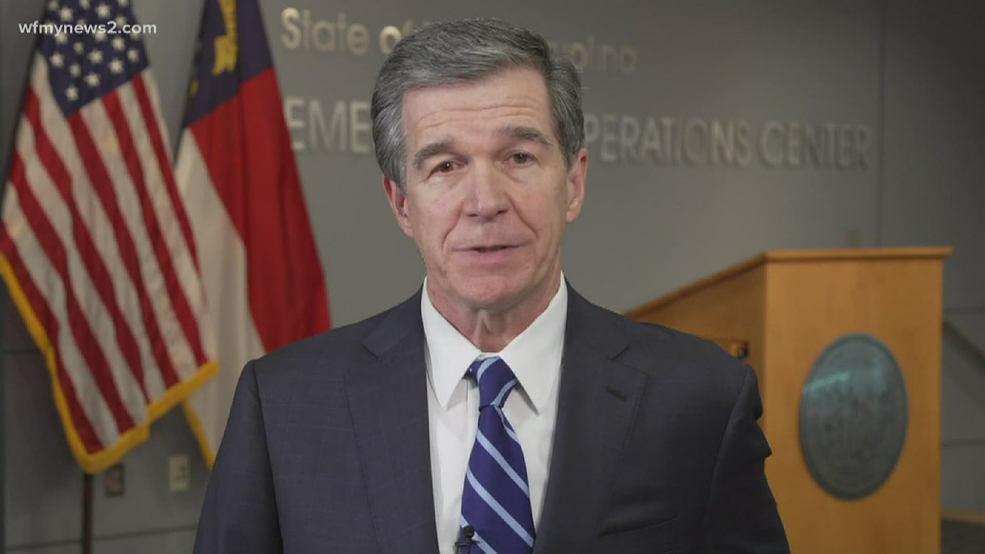 Governor Cooper explained that the next two weeks are critical for social distancing.