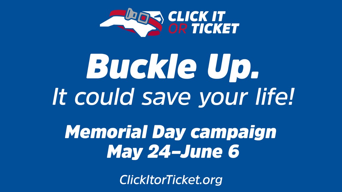 Seatbelt checks happening all over NC for Memorial Day travel - Vimarsana News