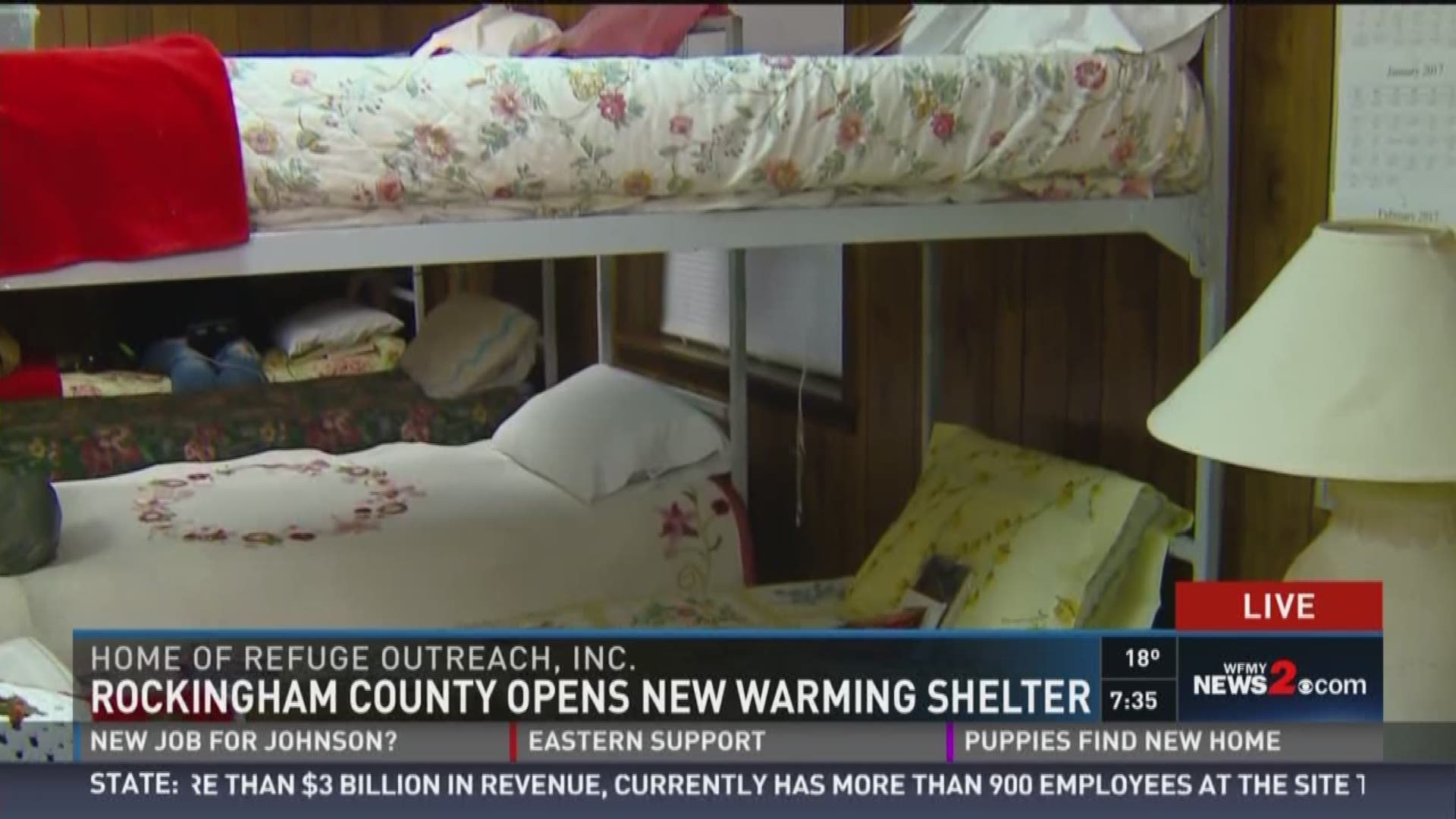 Memorial Drive Rockingham Homeless Help Needed At Rockingham Co Homeless Warming Center | wfmynews2.com