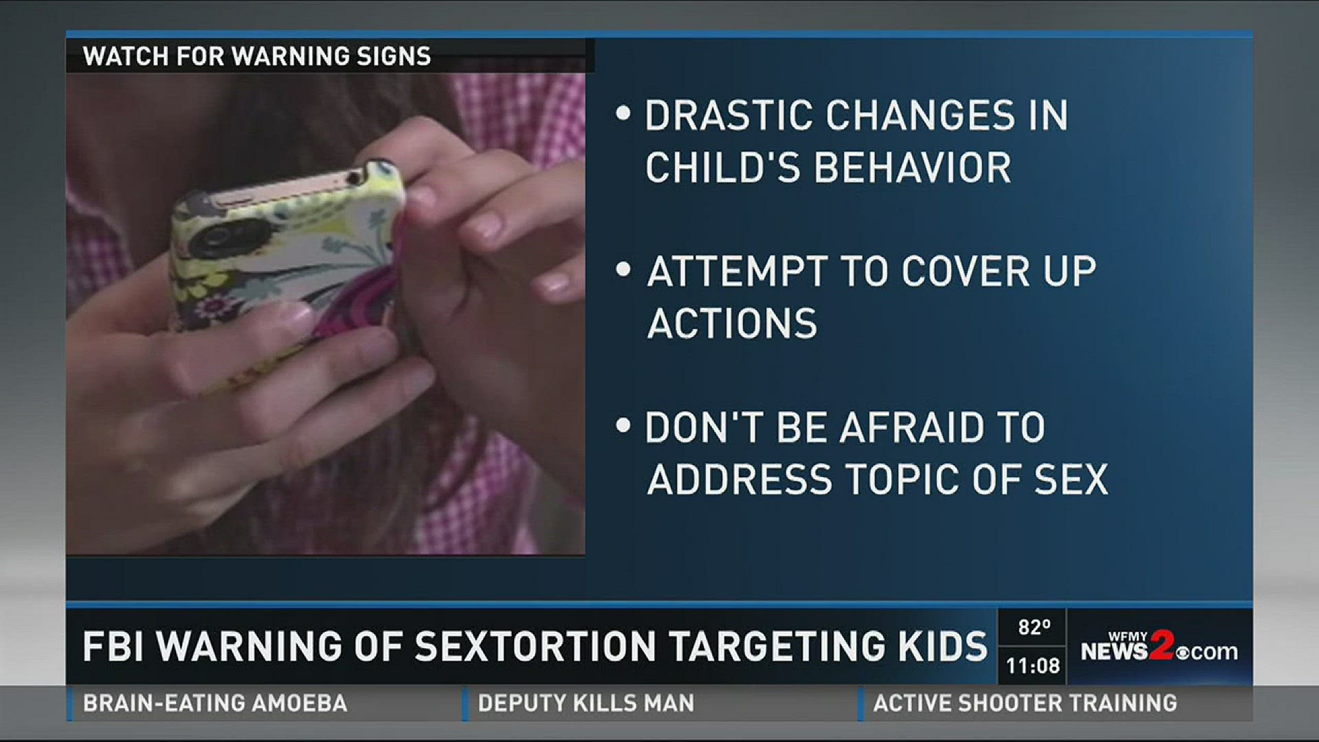 FBI Warning of Sextortion Targeting Kids