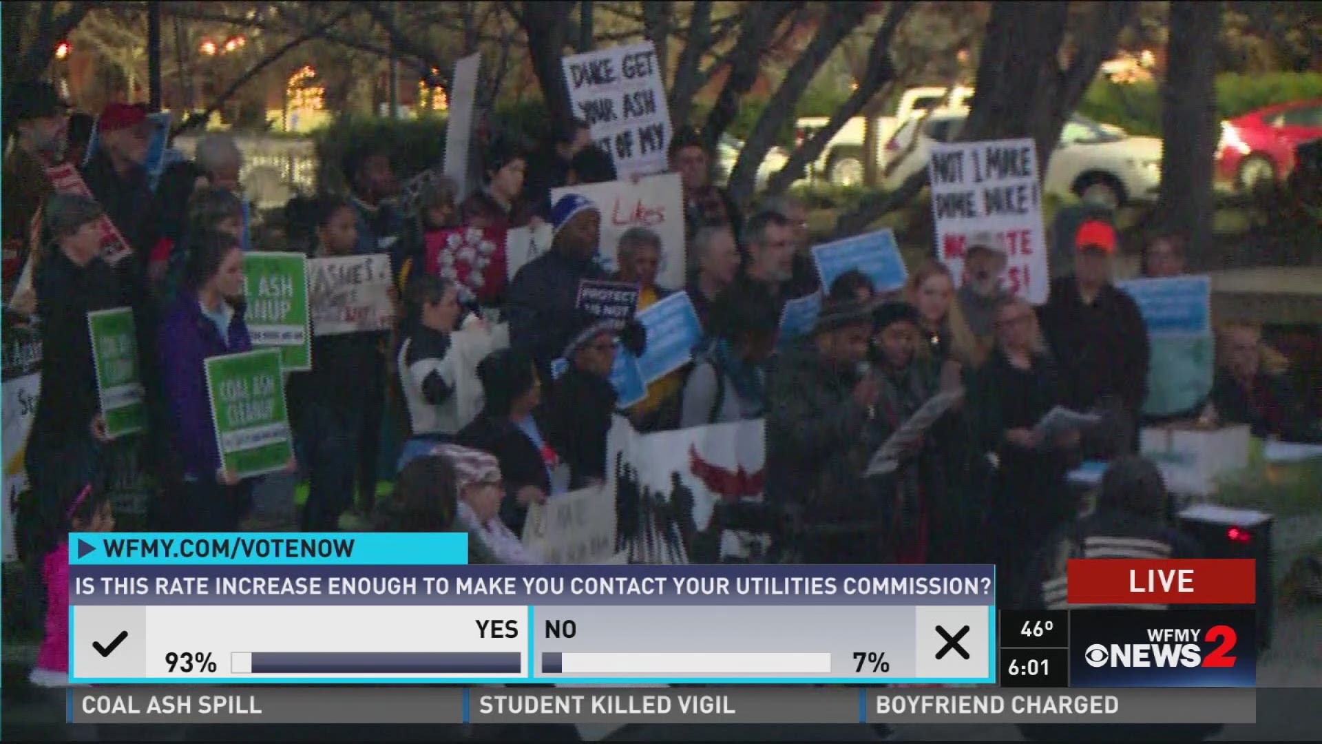 Coal Ash Protest