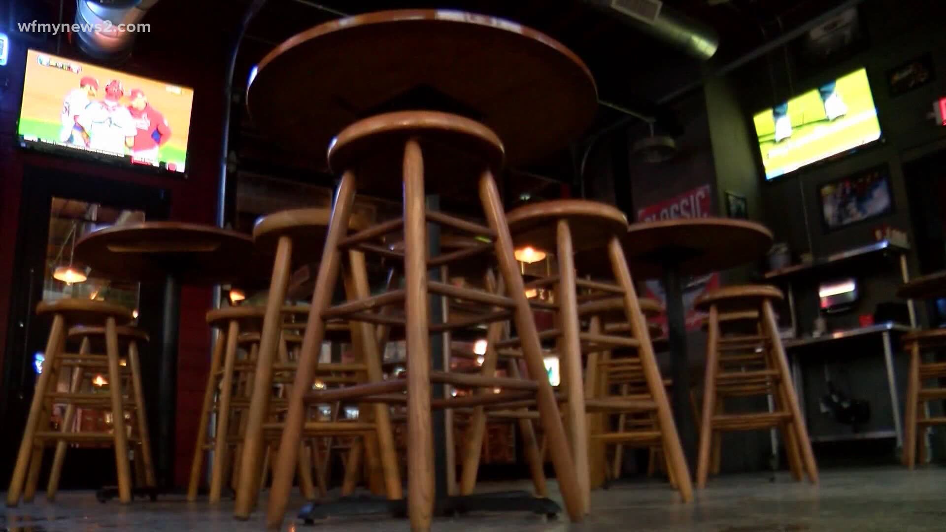 Triad Bars Feel Singled Out As Most Businesses That Sell Alcohol Are Allowed To Be Open Wfmynews2 Com