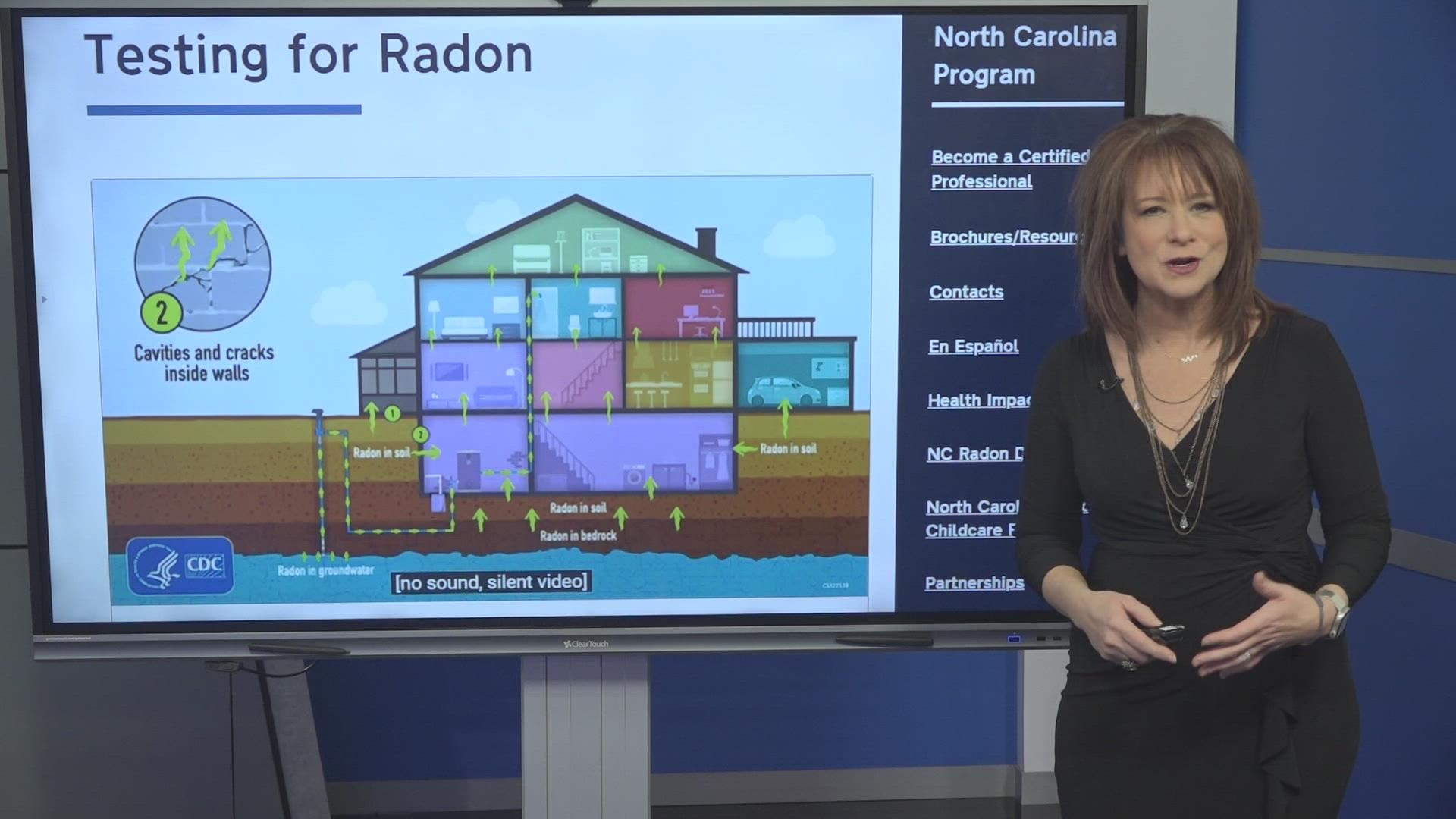 You can't smell or see radon gas. You can test for it with a DIY home kit.