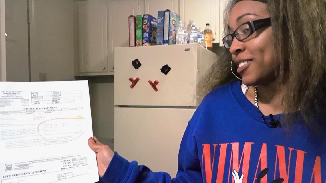 A $1200 water bill? The city shut off her water when she refused to pay up, but really, it was an employee mistake - WFMYNews2.com