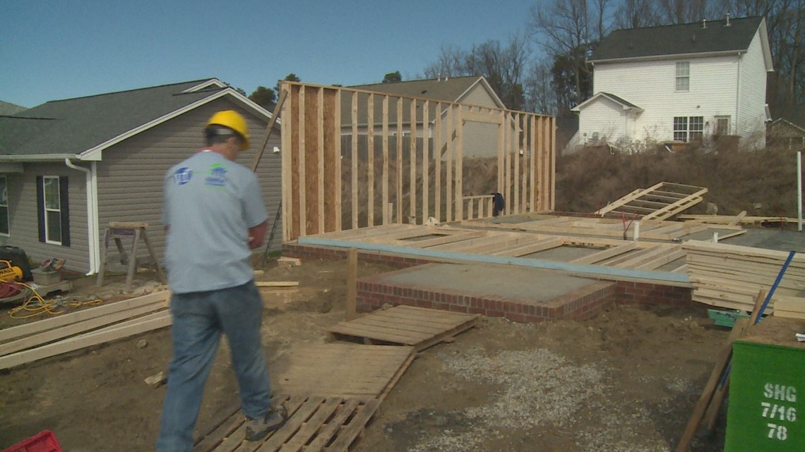 Habitat for Humanity of Greater Greensboro rebuilds home destroyed by