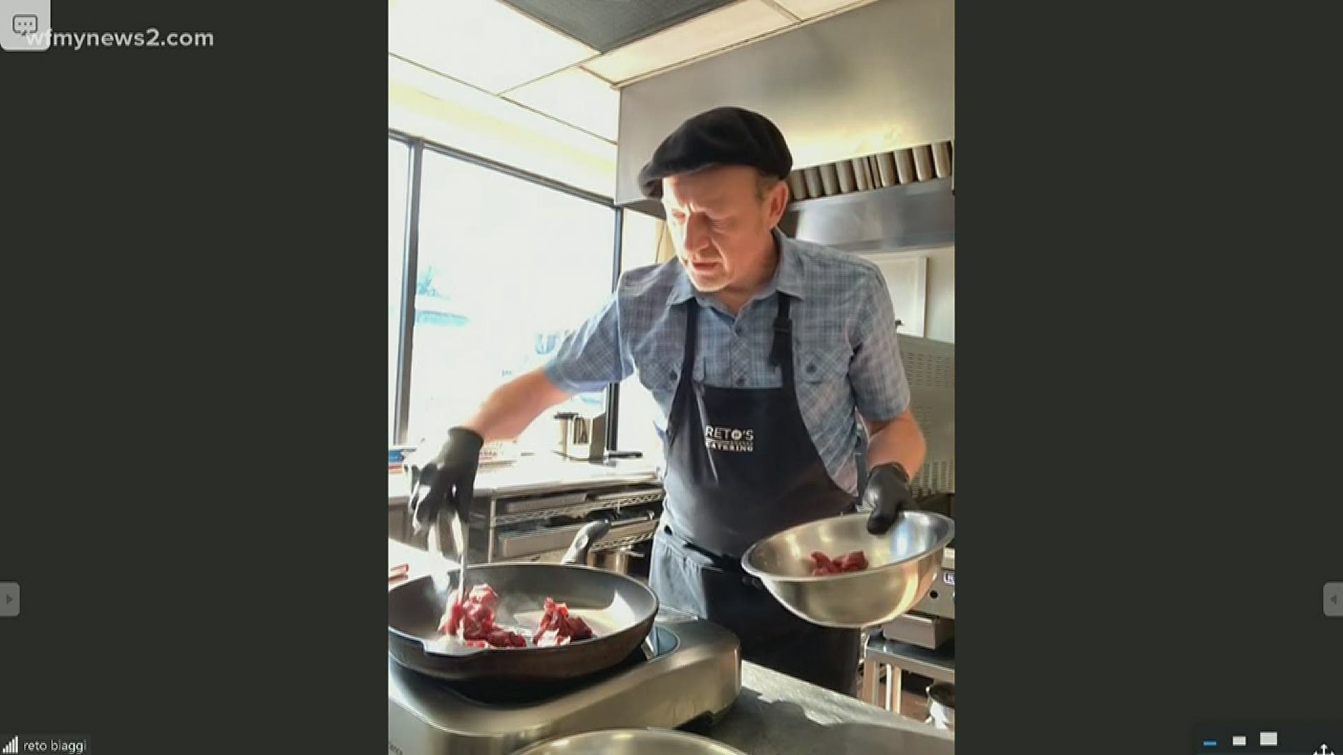 Chef Reto Biaggi brings his global catering experience right to your own kitchen.