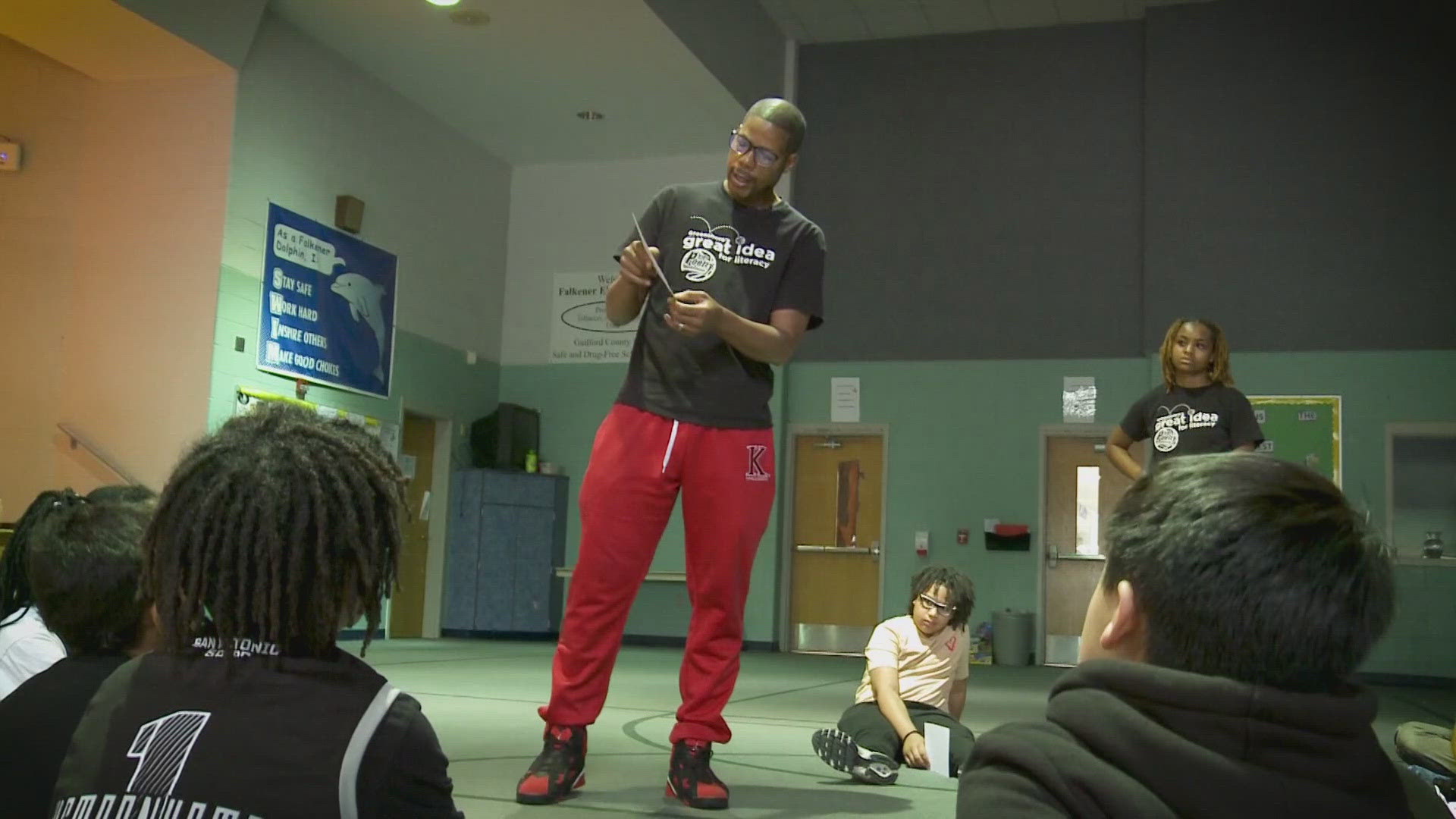As WFMY News 2 celebrates its diamond birthday, we're celebrating diamonds in our community! This month we spotlight Kids Poetry Basketball founder Clement Mallory.