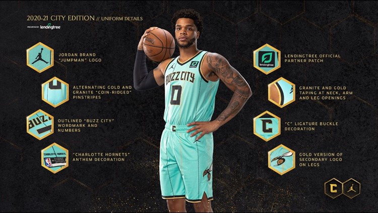 Hornets' new jerseys honor North Carolina's history