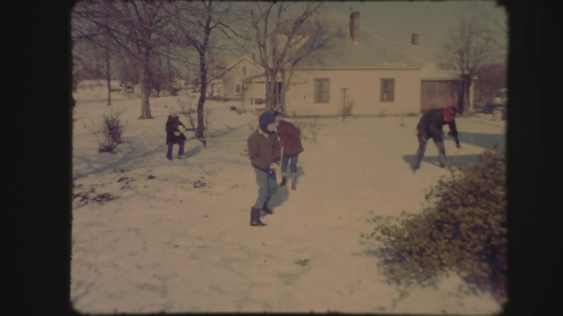 Greensboro residents celebrate a snow-filled new year’s day and the first baby girl of the year.