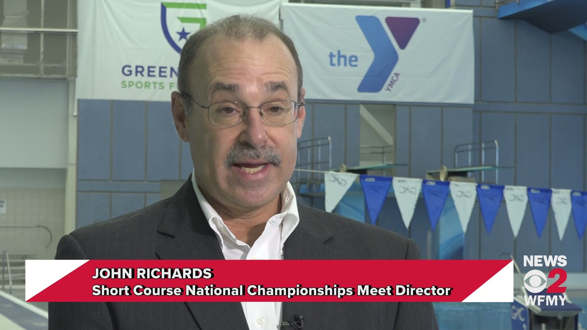 John Richards, YMCA Meet Coordinator, explains why the Greensboro Aquatic Center was the perfect partner for future swimming championships.