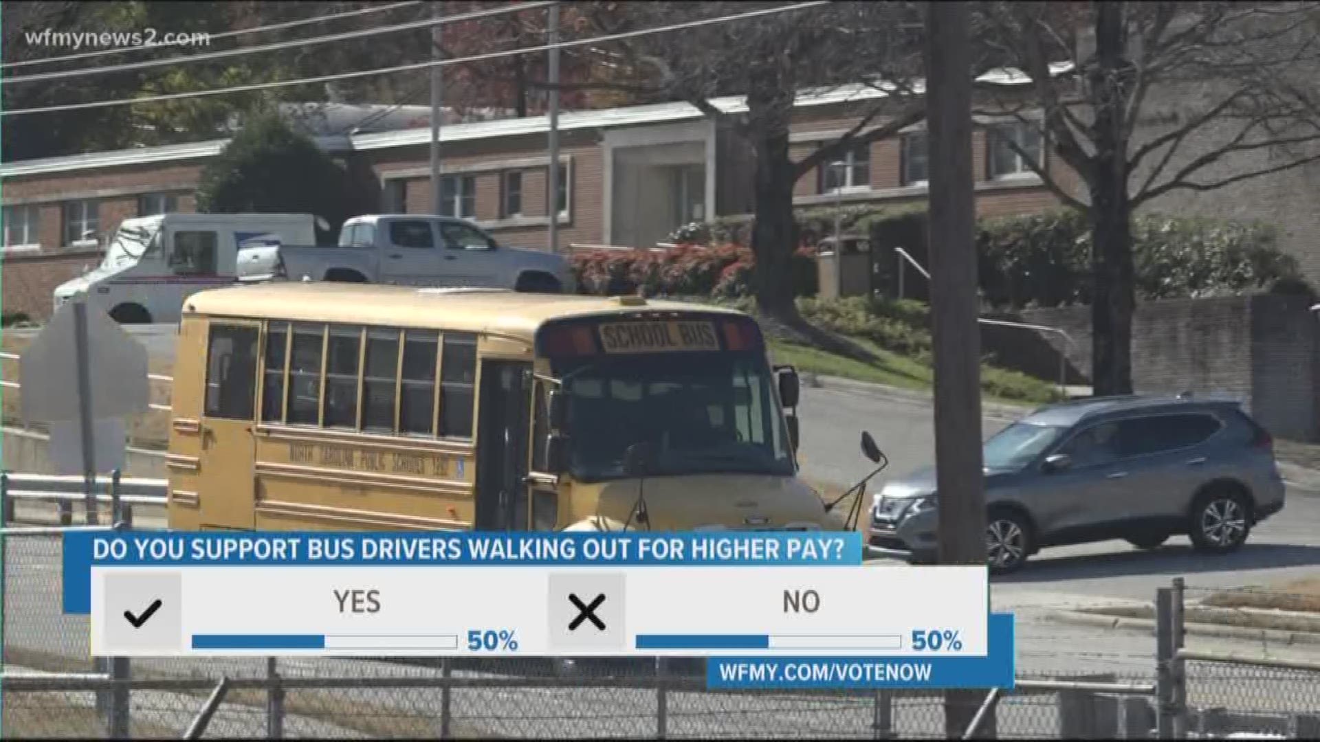 About 150 Guilford County School bus drivers plan to walk out. But that's not all of them.