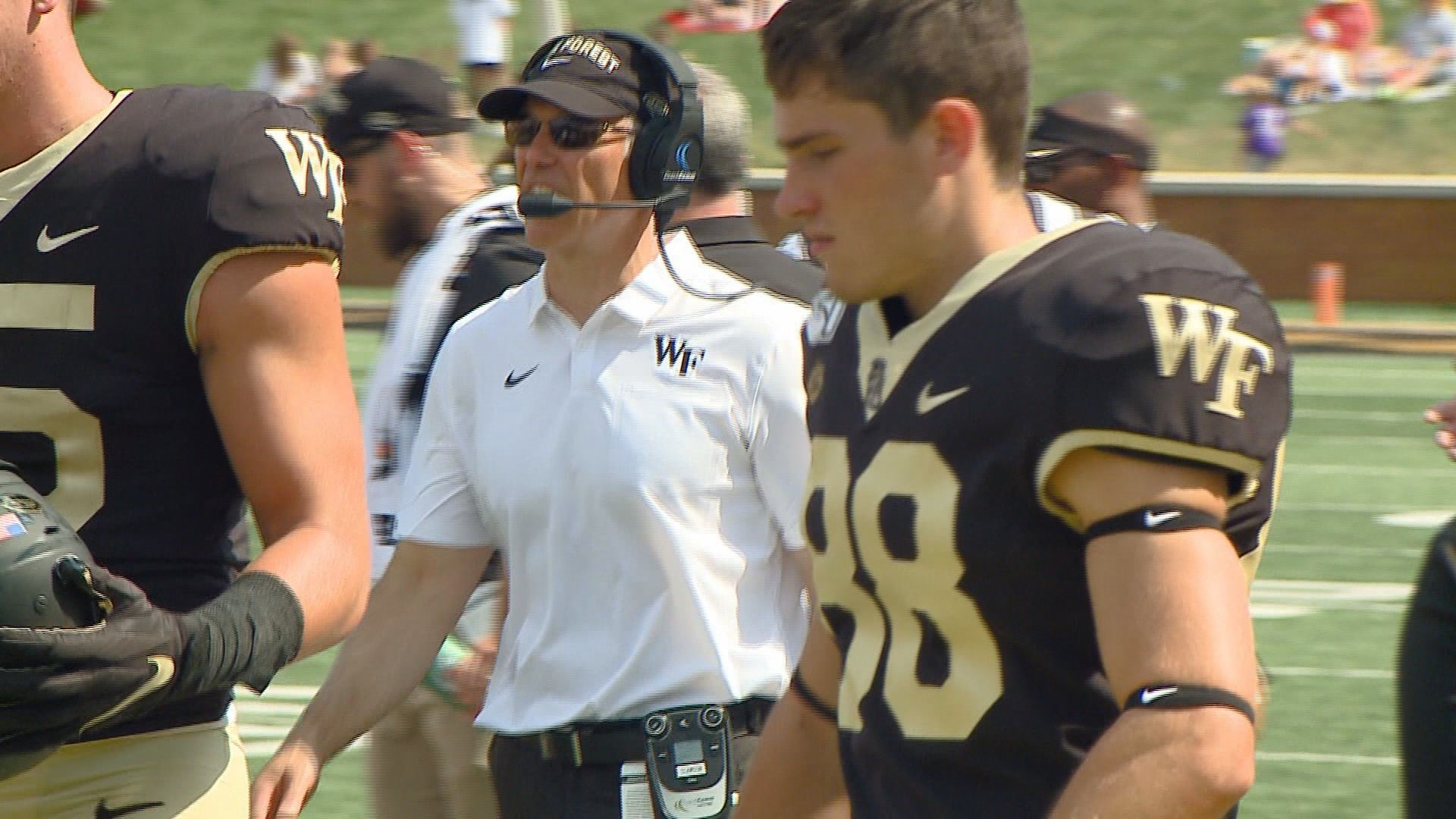 Wake Forest Head Football Coach Dave Clawson offered to take a 10% pay cut while we battle the coronavirus pandemic.