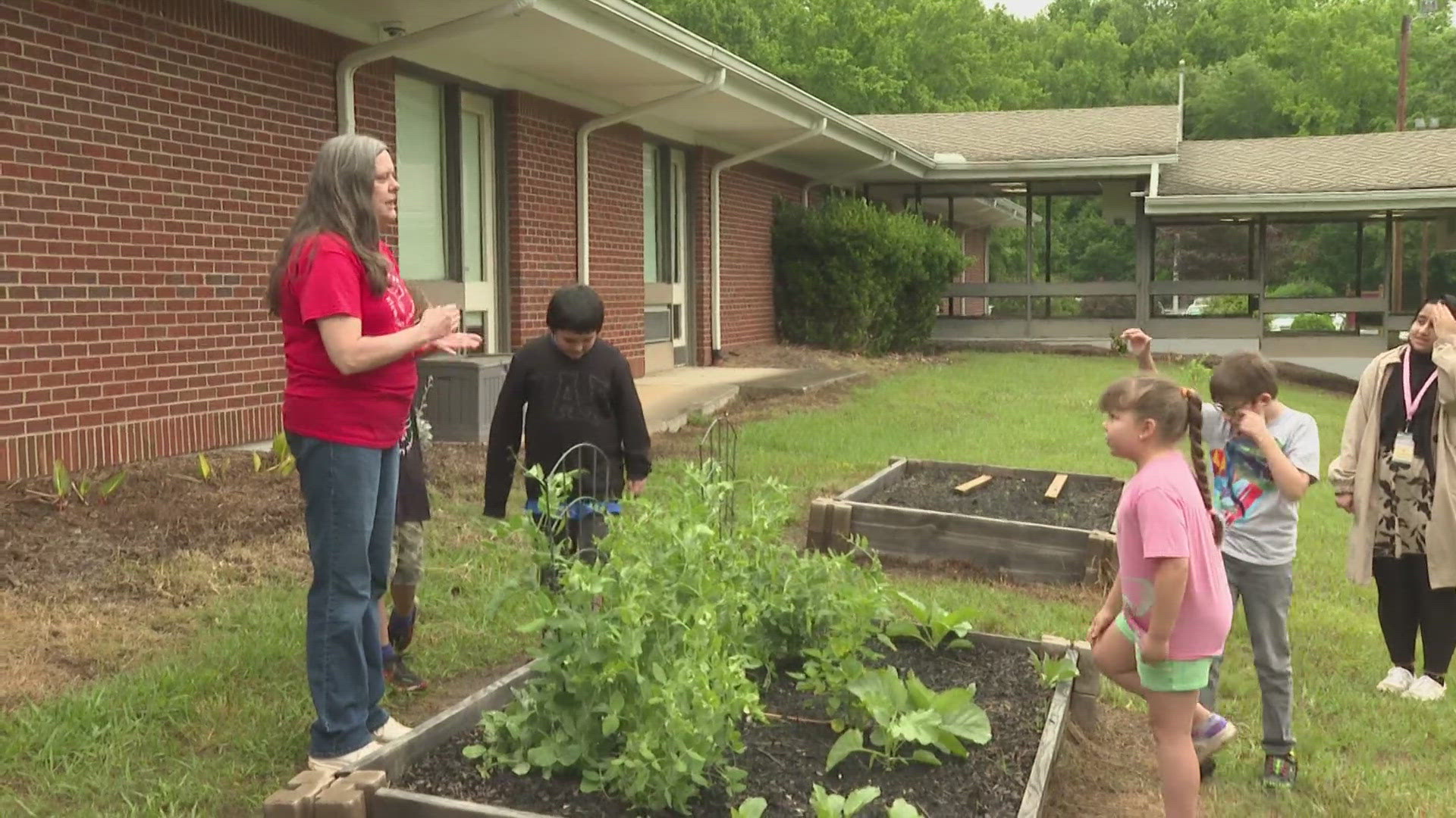 With help from the PTA, the Eagles installed garden beds, they are getting students out of their classroom walls and into the allure of nature.
