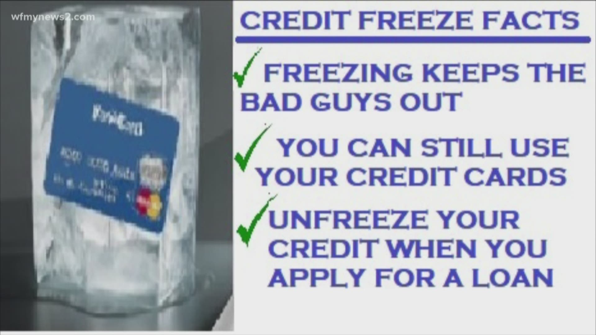 The Data breach is a good occasion to freeze your credit.
